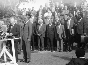 Mandela's 1994 inauguration